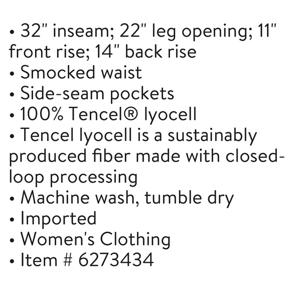 Bella Dahl Smock Waist Wide Leg Pant - Picture 4 of 5